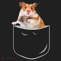 Pocket Hamster Shirt, Funny Hamster In Pocket Gift Tshirt TShirt Hat thumb 2