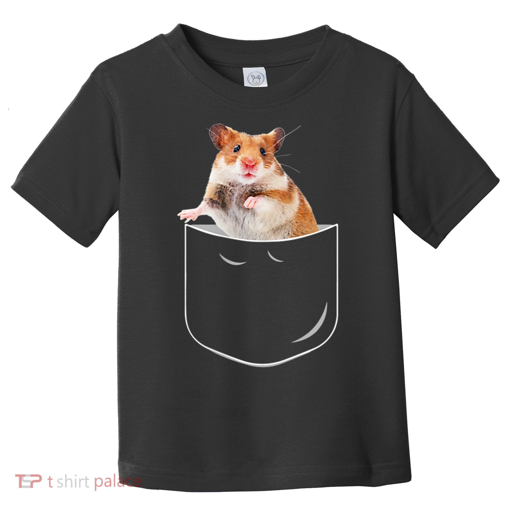 Pocket Hamster Shirt, Funny Hamster In Pocket Gift Tshirt TShirt Toddler T-Shirt