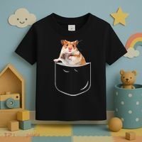 Pocket Hamster Shirt, Funny Hamster In Pocket Gift Tshirt TShirt Toddler T-Shirt thumb 3