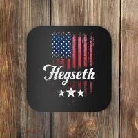 Pete Hegseth Secretary Of Defense Trump Pick Maga Support Coaster thumb 0