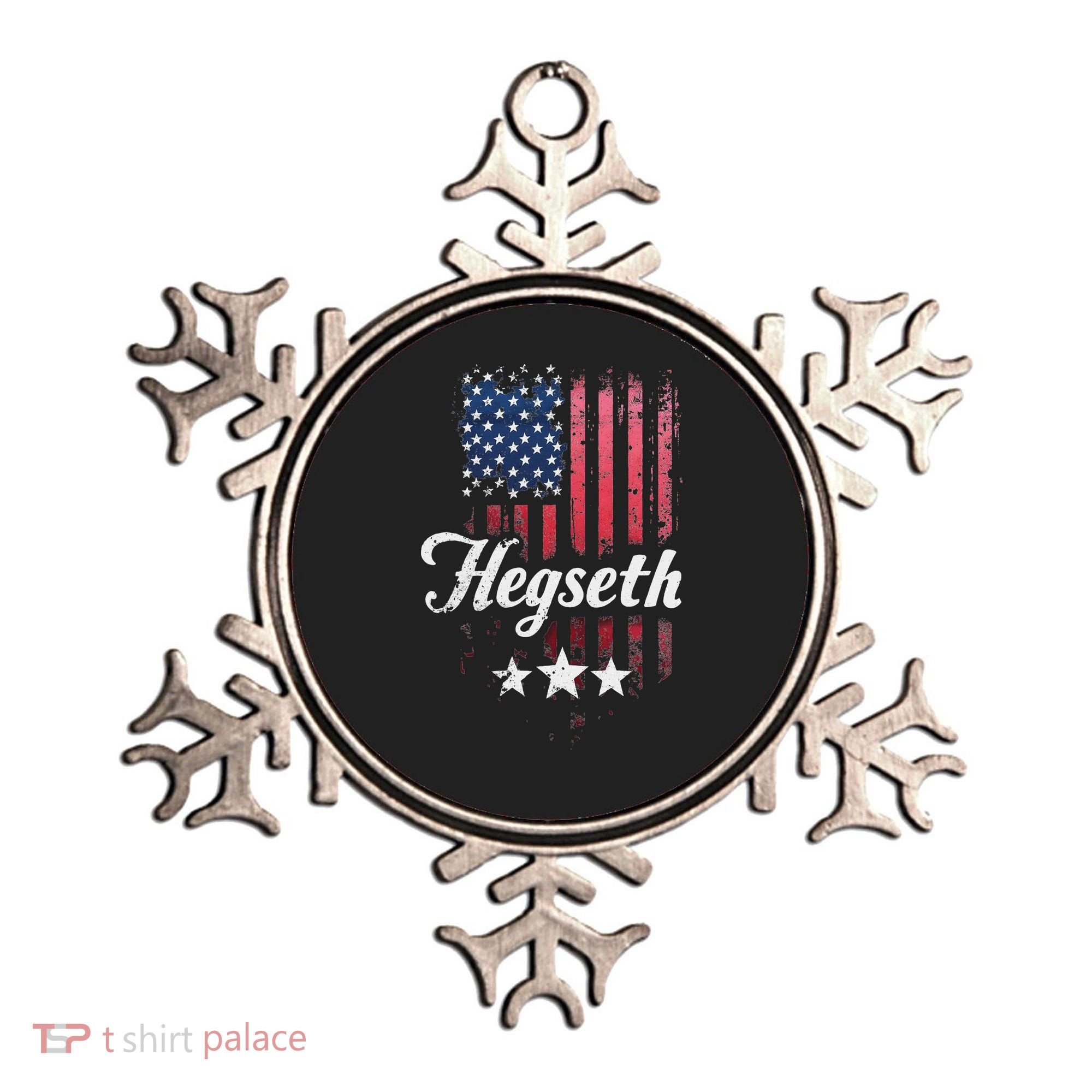 Pete Hegseth Secretary Of Defense Trump Pick Maga Support Ornament