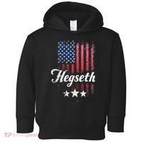 Pete Hegseth Secretary Of Defense Trump Pick Maga Support Toddler Hoodie thumb 0
