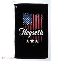 Pete Hegseth Secretary Of Defense Trump Pick Maga Support Golf Towel thumb 0