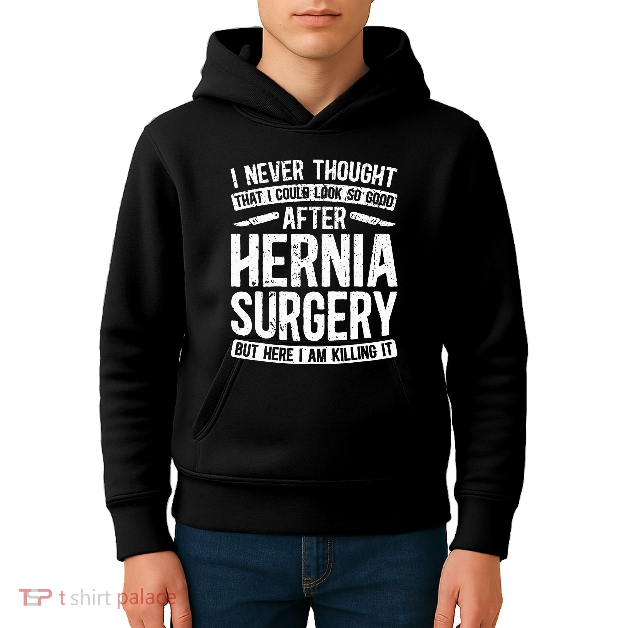 Post Hernia Surgery Recovery Kids Hoodie