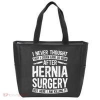 Post Hernia Surgery Recovery Tote Bag thumb 0