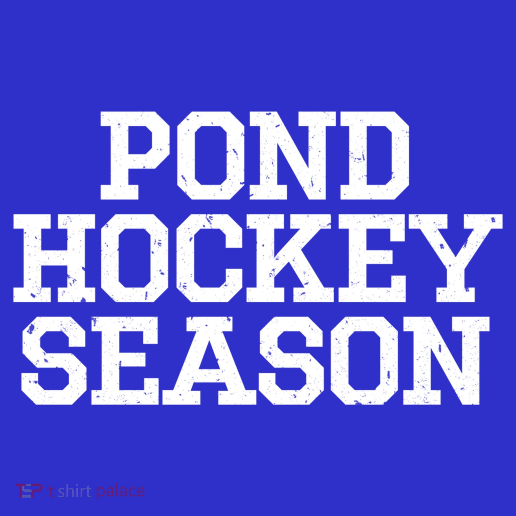 Pond Hockey Season Gift Long Sleeve Shirt