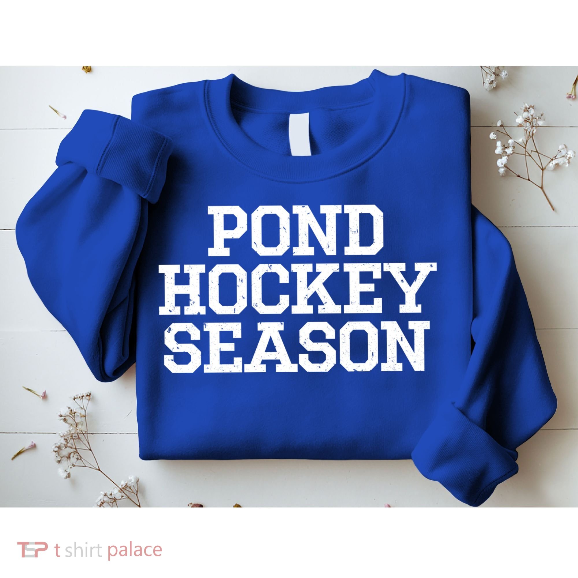 Pond Hockey Season Gift Sweatshirt