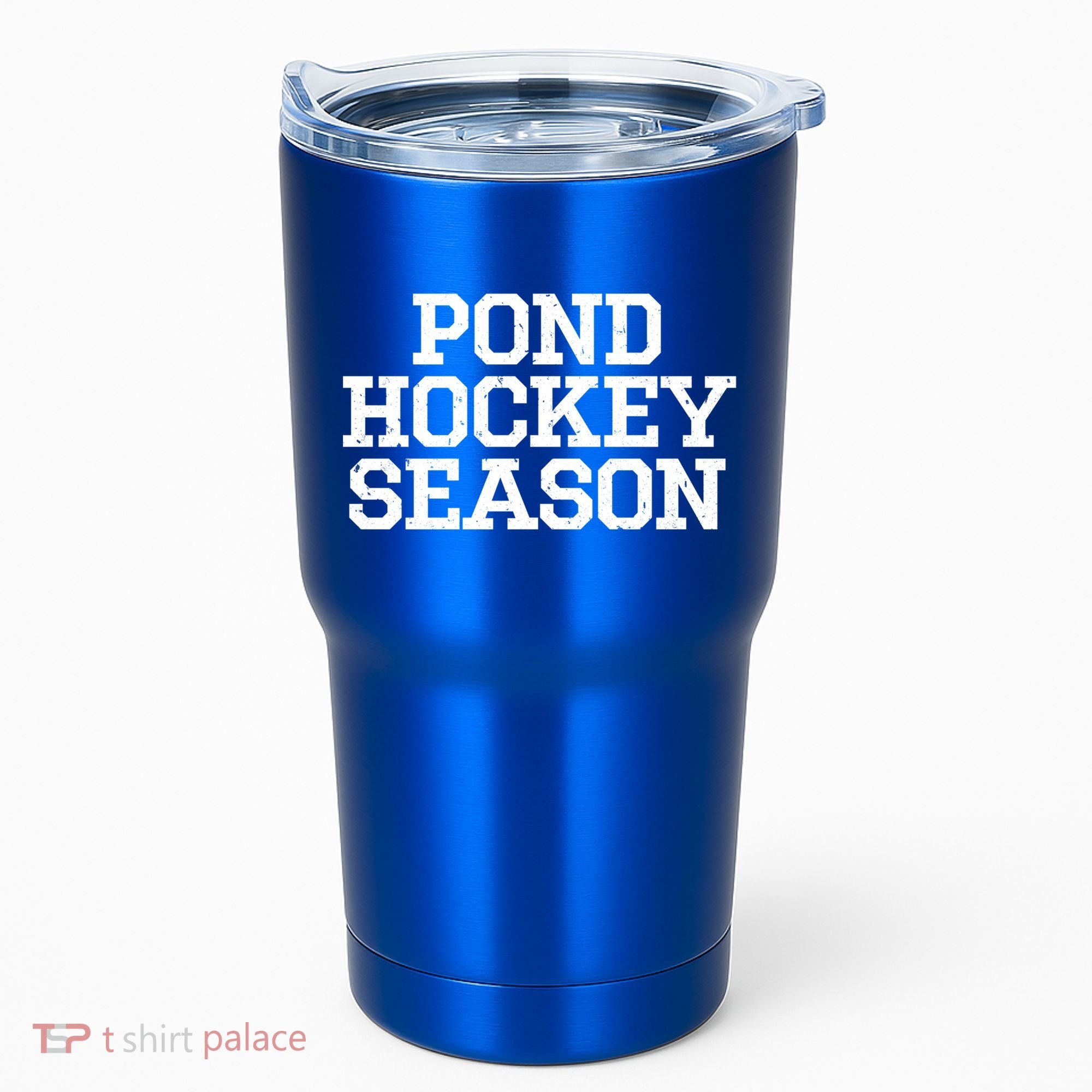 Pond Hockey Season Gift Tumbler