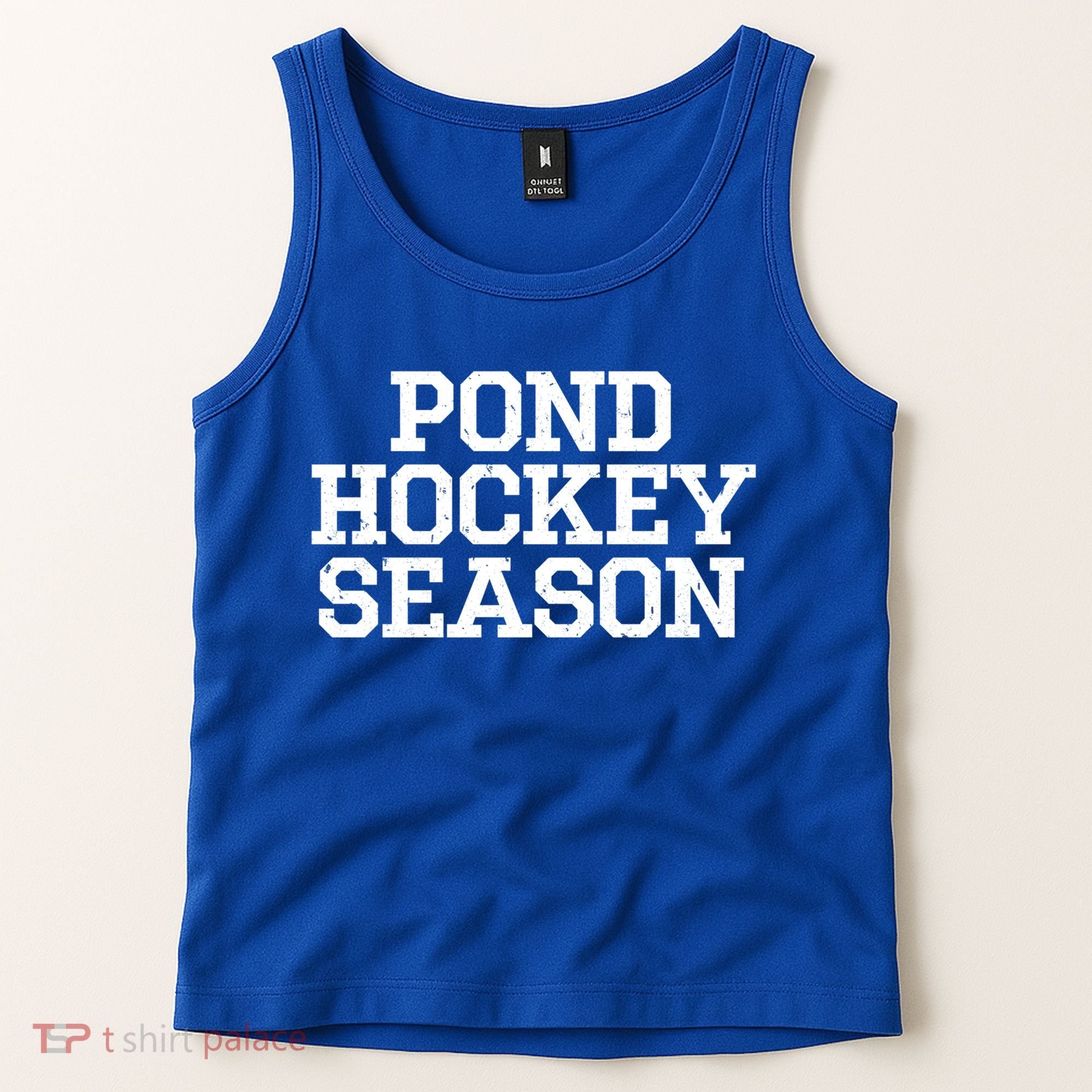 Pond Hockey Season Gift Tank Top