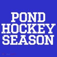 Pond Hockey Season Gift Kids Long Sleeve Shirt thumb 2