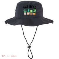 Pot Head Succulent Plant Lover Gift Funny Gardening Plant Bucket Hat thumb 0