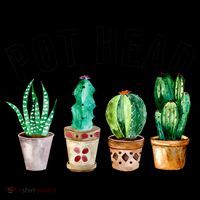 Pot Head Succulent Plant Lover Gift Funny Gardening Plant Coffee Mug thumb 5