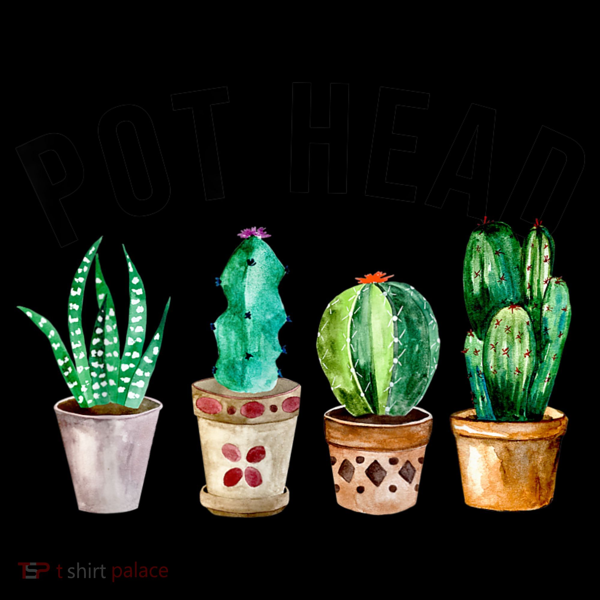 Pot Head Succulent Plant Lover Gift Funny Gardening Plant Coffee Mug