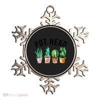 Pot Head Succulent Plant Lover Gift Funny Gardening Plant Ornament thumb 0