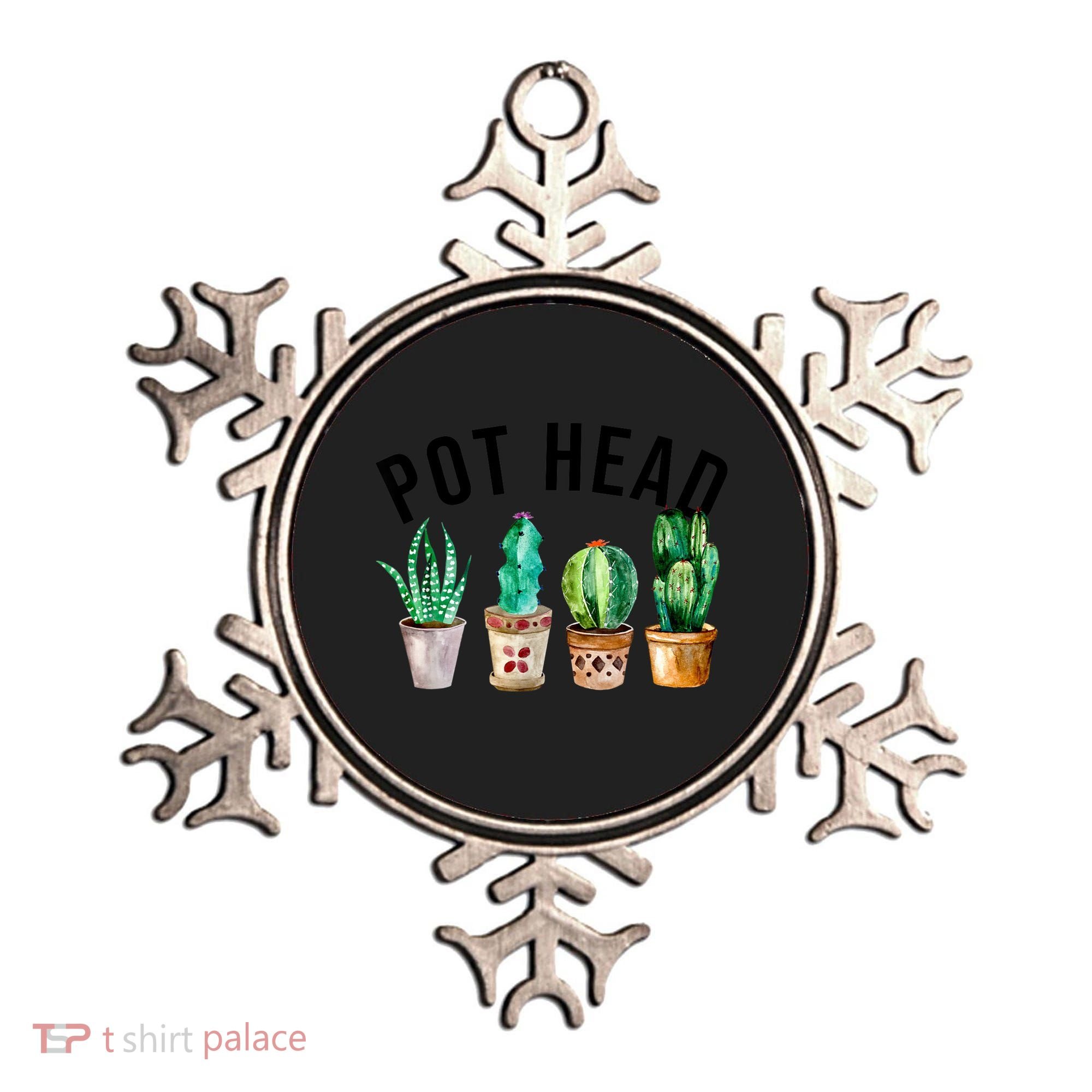 Pot Head Succulent Plant Lover Gift Funny Gardening Plant Ornament