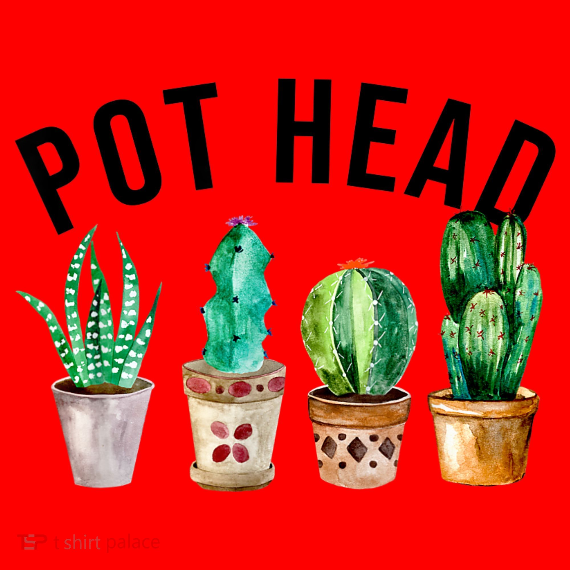 Pot Head Succulent Plant Lover Gift Funny Gardening Plant Santa Hat