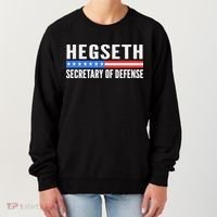 Pete Hegseth Secretary Of Defense Women's Sweatshirt thumb 0