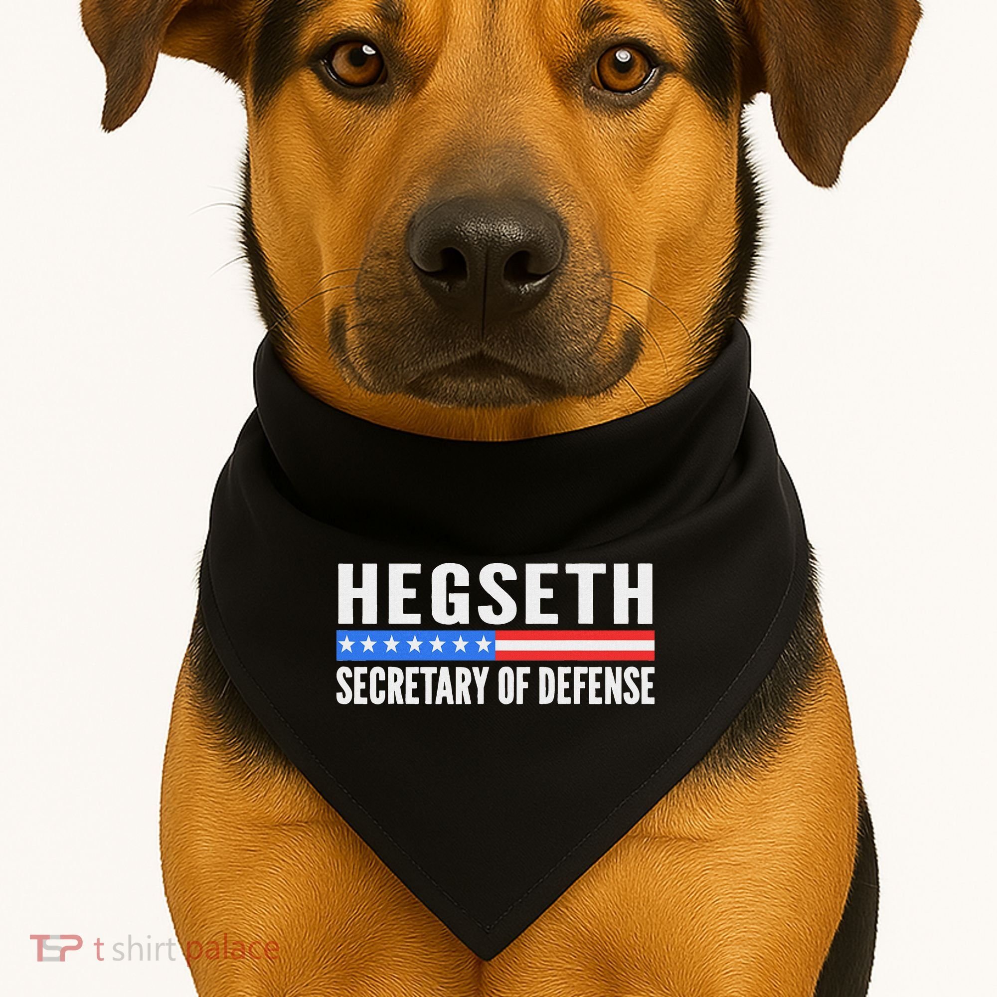 Pete Hegseth Secretary Of Defense USA-Made Doggie Bandana