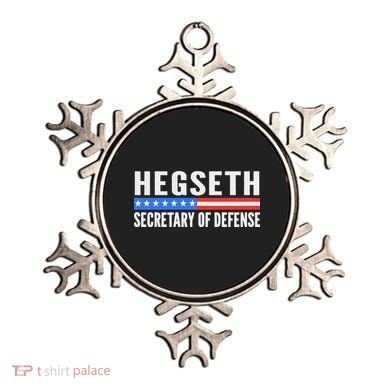 Pete Hegseth Secretary Of Defense Ornament