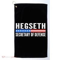 Pete Hegseth Secretary Of Defense Golf Towel thumb 0