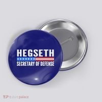 Pete Hegseth Secretary Of Defense Button thumb 0