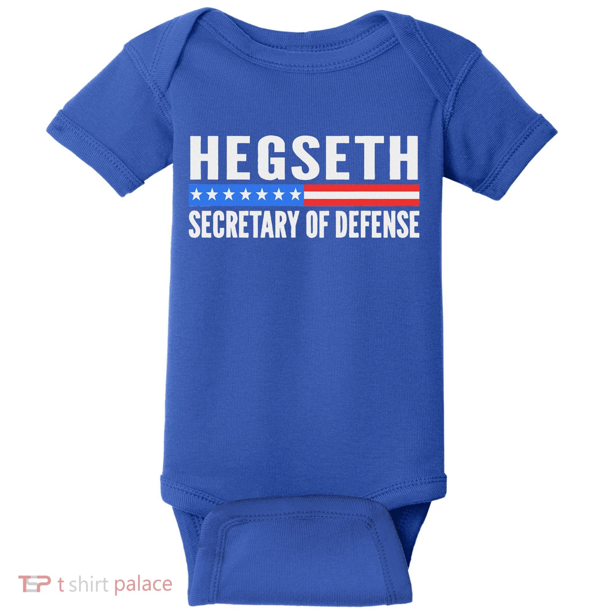 Pete Hegseth Secretary Of Defense Baby Bodysuit