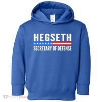 Pete Hegseth Secretary Of Defense Toddler Hoodie thumb 0