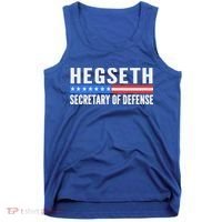 Pete Hegseth Secretary Of Defense Tank Top thumb 0