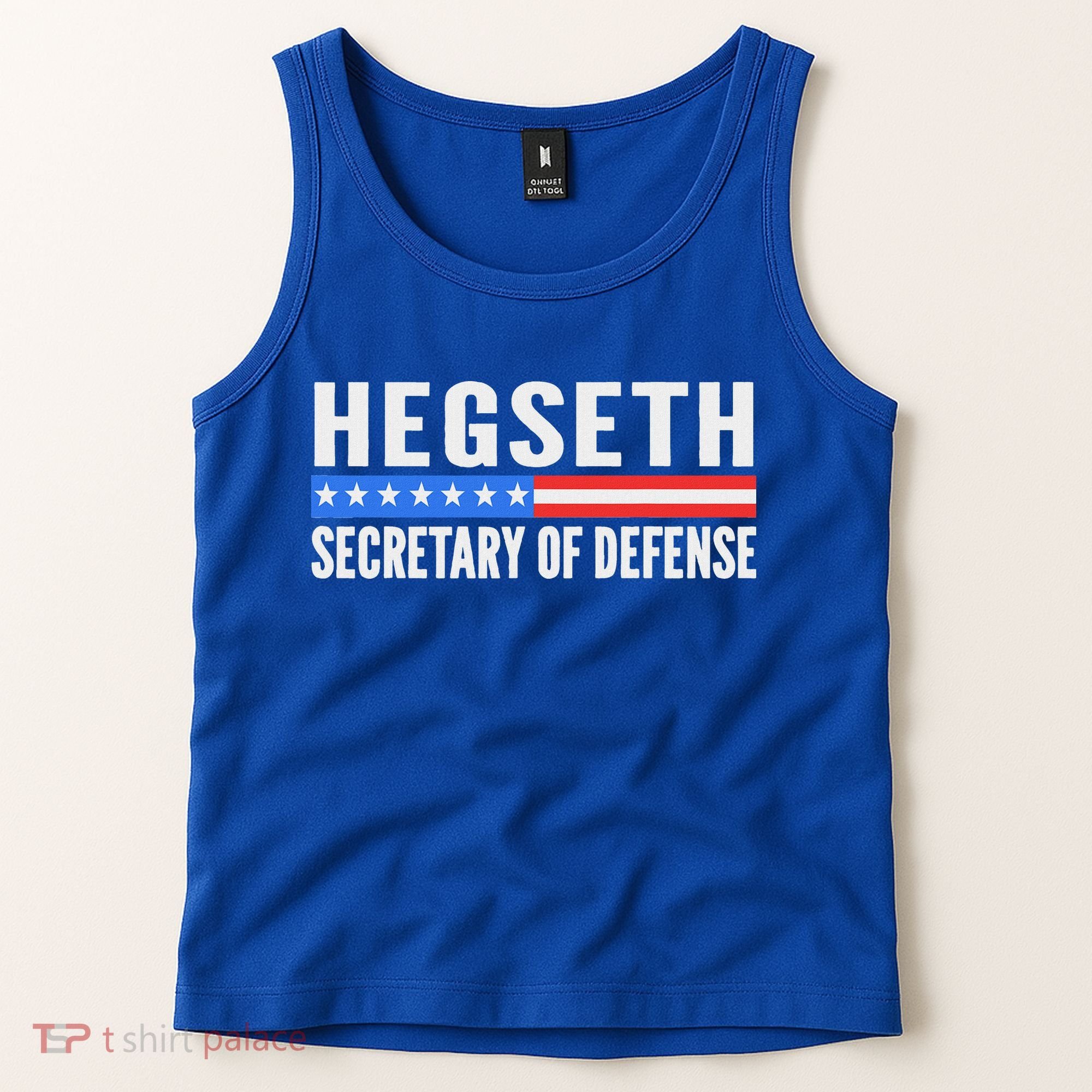 Pete Hegseth Secretary Of Defense Tank Top
