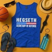 Pete Hegseth Secretary Of Defense Tank Top thumb 4