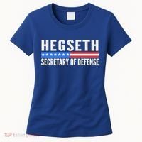 Pete Hegseth Secretary Of Defense Women's T-Shirt thumb 0