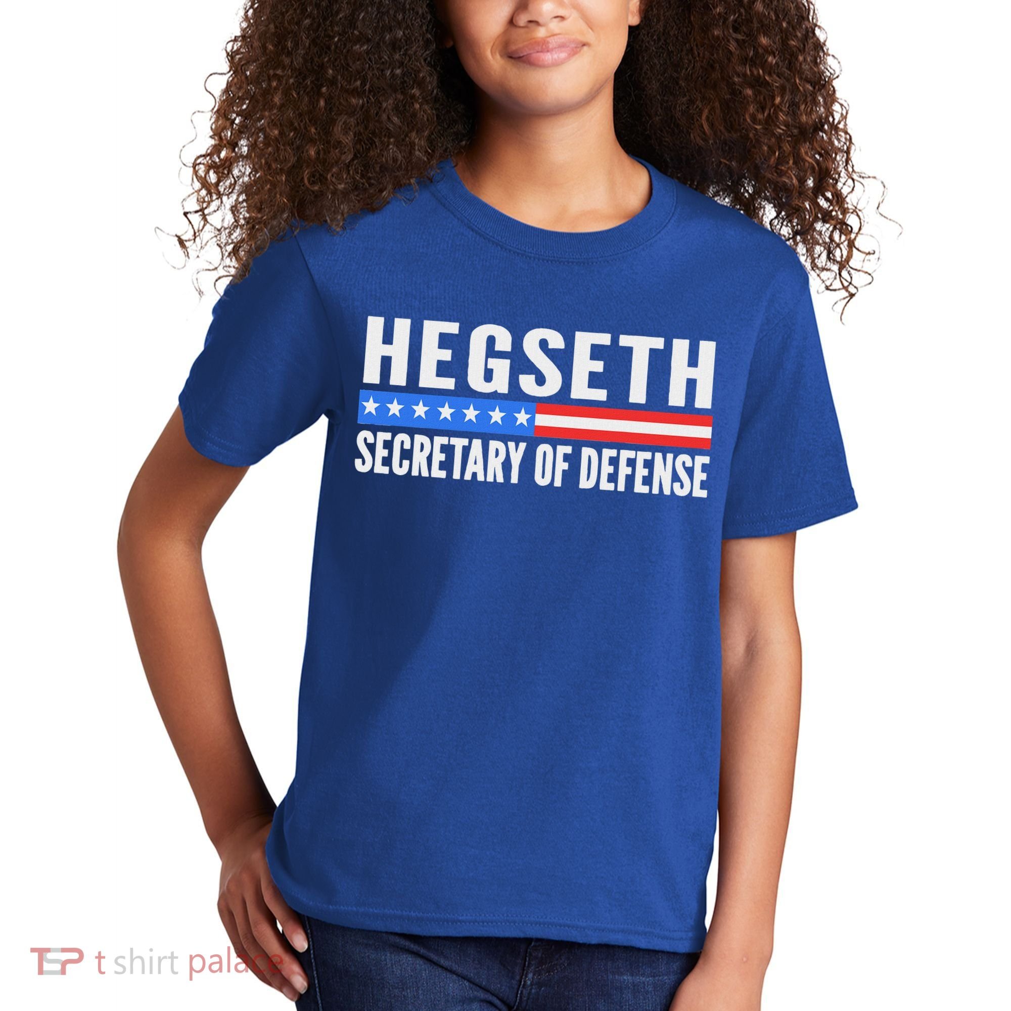 Pete Hegseth Secretary Of Defense Kids T-Shirt