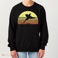 Pheasant Hunting South Dakota Upland Bird Game Hunter Retro Women's Sweatshirt thumb 0