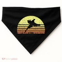 Pheasant Hunting South Dakota Upland Bird Game Hunter Retro USA-Made Doggie Bandana thumb 0