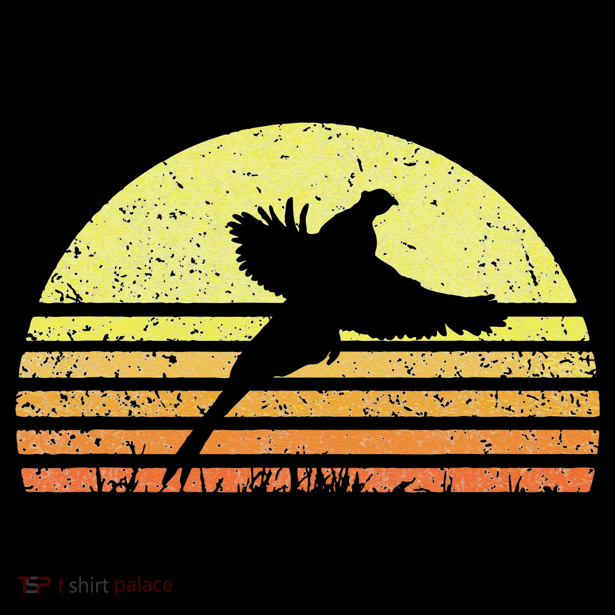 Pheasant Hunting South Dakota Upland Bird Game Hunter Retro Women's Hoodie