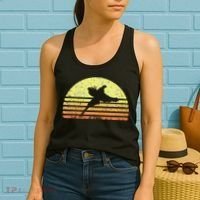 Pheasant Hunting South Dakota Upland Bird Game Hunter Retro Women's Tank Top thumb 2