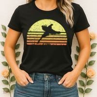 Pheasant Hunting South Dakota Upland Bird Game Hunter Retro Women's T-Shirt thumb 2