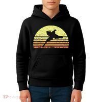 Pheasant Hunting South Dakota Upland Bird Game Hunter Retro Kids Hoodie thumb 4
