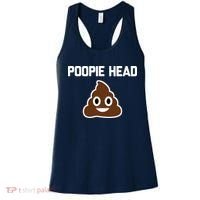 Poopie Head Sarcastic Novelty Gifts Funny Poop Shit Women's Tank Top thumb 0