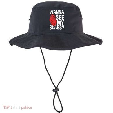 Pre Heart Transplant And After Open Heart Surgery Cool Gift Bucket Hat