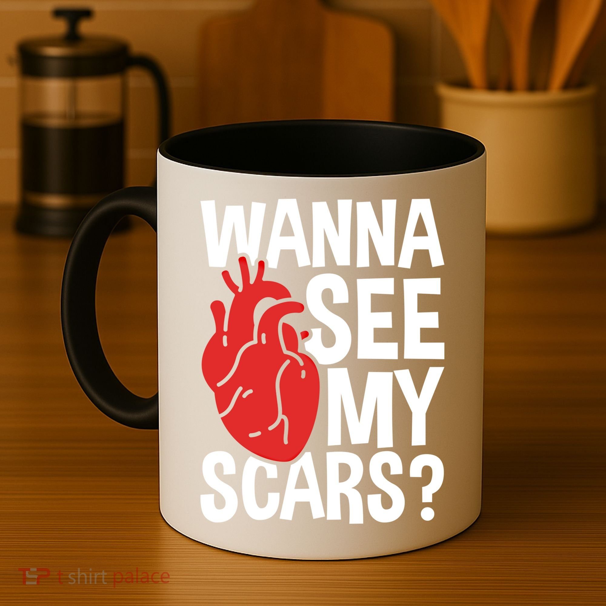 Pre Heart Transplant And After Open Heart Surgery Cool Gift Coffee Mug