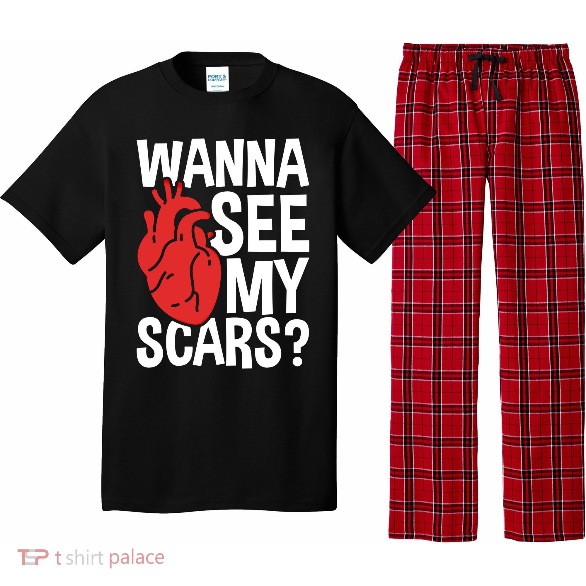 Pre Heart Transplant And After Open Heart Surgery Cool Gift Pajama Set