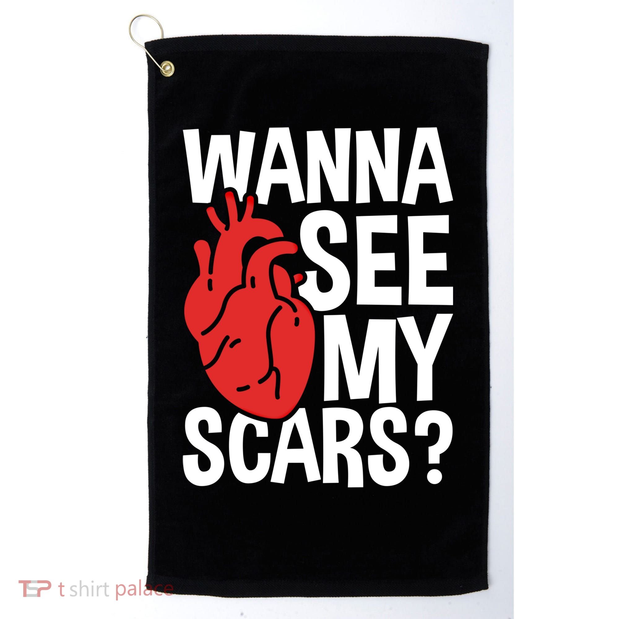 Pre Heart Transplant And After Open Heart Surgery Cool Gift Golf Towel