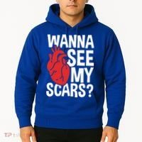 Pre Heart Transplant And After Open Heart Surgery Cool Gift Hoodie thumb 2