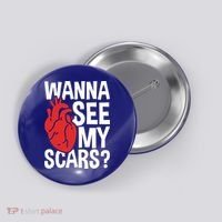 Pre Heart Transplant And After Open Heart Surgery Cool Gift Button thumb 0