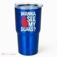 Pre Heart Transplant And After Open Heart Surgery Cool Gift Tumbler thumb 0