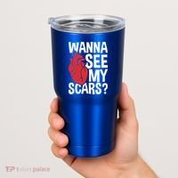 Pre Heart Transplant And After Open Heart Surgery Cool Gift Tumbler thumb 2