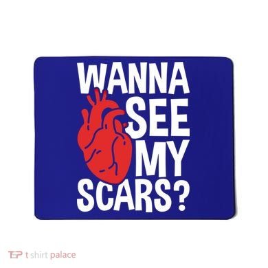 Pre Heart Transplant And After Open Heart Surgery Cool Gift Mousepad