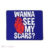 Pre Heart Transplant And After Open Heart Surgery Cool Gift Mousepad thumb 0