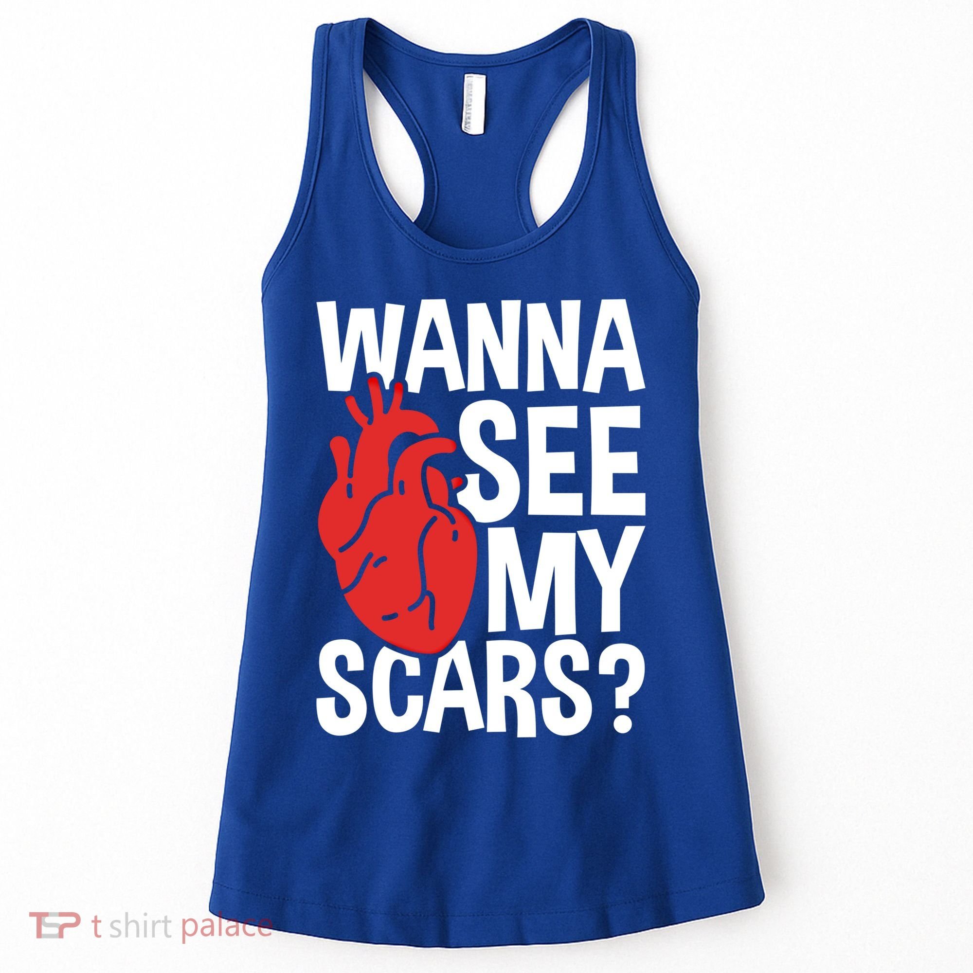 Pre Heart Transplant And After Open Heart Surgery Cool Gift Women's Tank Top